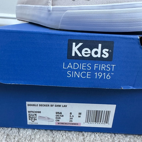 New Keds x the Bee & the Fox Double Decker size 8 M “Good Hearted Woman” - Picture 3 of 4
